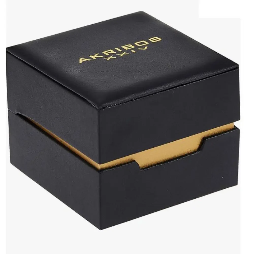NEW Akribos XXIV Brushed Antique Bronze Unisex Watch (ARXX040)